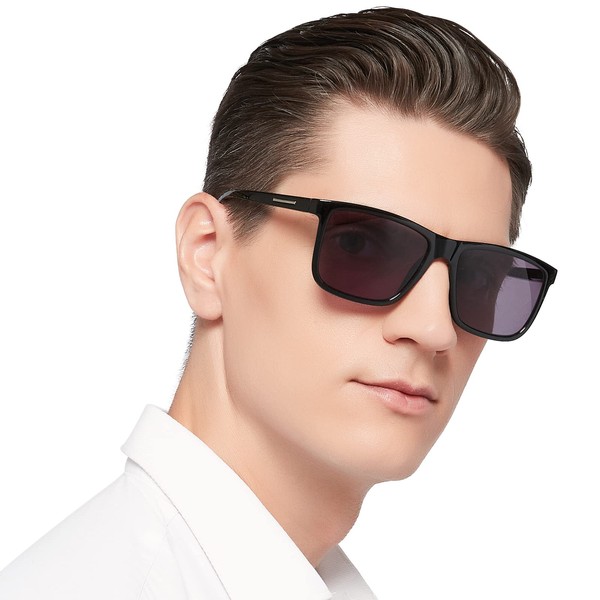 MARE AZZURO Oversized Square Reader Sunglasses +3.00 Men Outdoor Sun