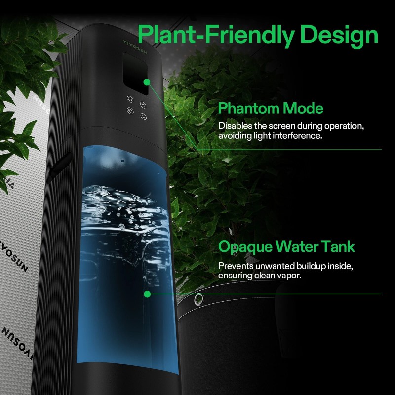 VIVOSUN H09 2.38 Gal /9L Air Environment Plants Humidifier Wi-Fi