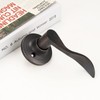 GOBEKOR 6 Pack Dummy Door Handles Oil Rubbed Bronze Right-Handed