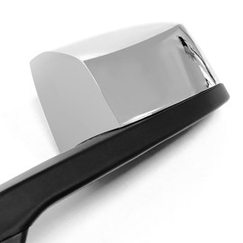 UNITEDLU Hood Mirror Left Driver Side & Right Passenger Side Replacement for Volvo VNL 2018-2024 Chrome