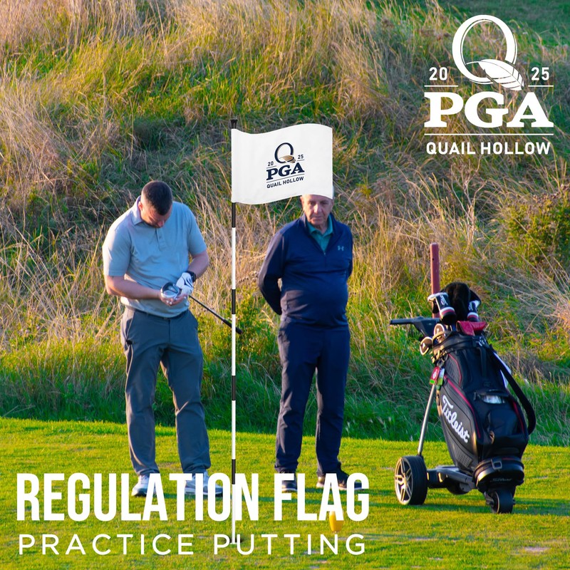 Standard Golf Flag PGA 2025, Tube Insert, 14x20 Inch 420D