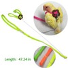 Bonaweite 2 Pack Adjustable Harness Leash, Pet Birds Nylon Anti-bite