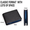 SENDEFN Men's Wallets Genuine Leather RFID Blocking Slim Trifold Wallets