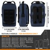 bvya 2 Pack Tactical EDC Pouches, Multi-Purpose Utility Tool Pocket