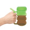 Rehabilitation Advantage Cup with Built-In Straw Handle, Green