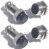 CESS Aviation 8 Pins Plug and Socket Wire Cable Connectors