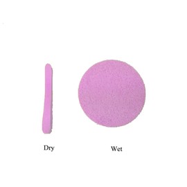 Huini Compressed Salon Spa Facial Cleansing Sponge Sticks, Natural (240 Count) (Pink) CD- 114 x 20
