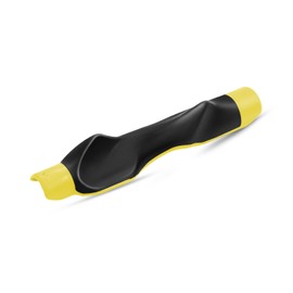 Clip-On Golf Grip Trainer, Golf Swing Training Aid for Improving Proper Hand Positioning (BLACK+YELLOW)