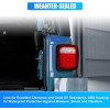 Unbranded 4x 7" Inch LED Headlights + Tail Lights Combo