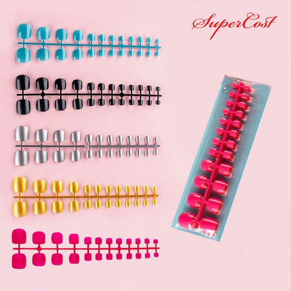 Nail art 5-piece color paddy tip set to match your