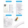 Power Strip Tower with Multiple Outlets, Flat Plug Surge Protector
