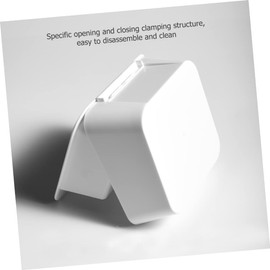 Minkissy 2pcs Bathroom Storage Box Wall-mounted Organizer Tissue Holder Storage Cases