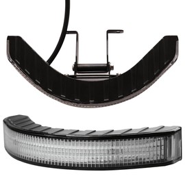 HENDO LED Truck Lights, 180° Curved Industrial Strobe Lights for Trucks, Commercial Equipment, & Bucket Trucks Warning Light with 44 Bright LEDs, 36 Flash Patterns, up to 360° Visibility, EL557