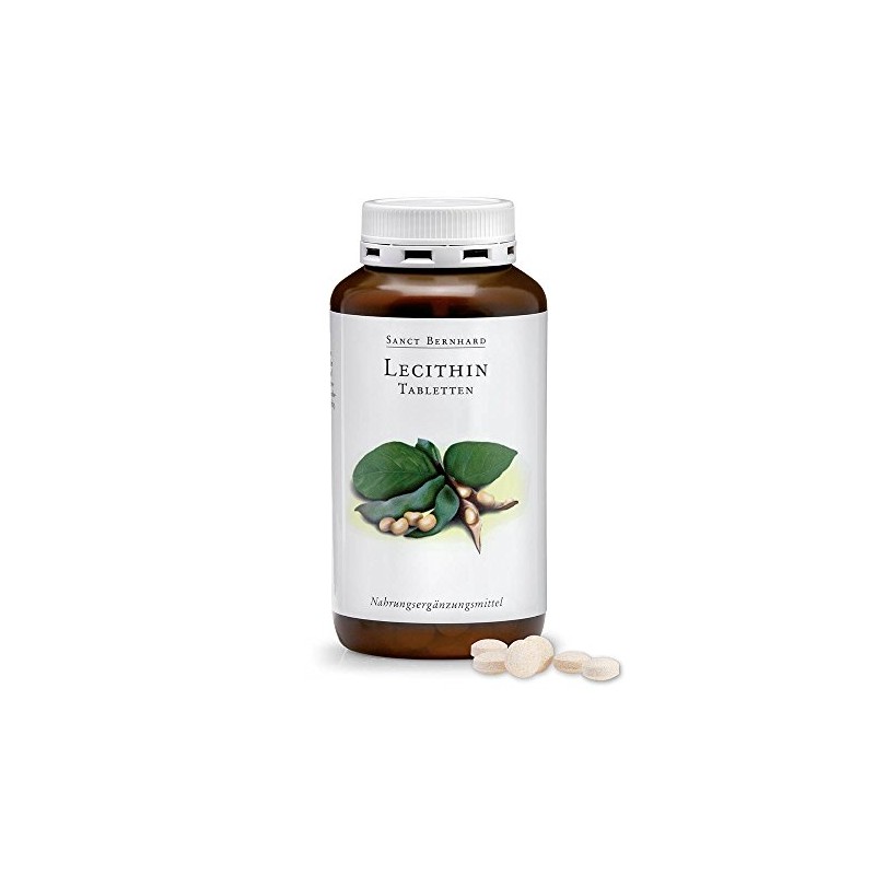 Sanct Bernhard Lecithin Tablets with Soy Lecithin 360 Tablets