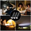 UUYEE 3Pack Rechargeable Flashlights High Lumens, Super Bright Flashlight, 5Modes