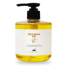 Macadamia (マカダミ屋) Rice Bran Oil 300ml (Rice Bran Oil, Rice Oil, Rice Oil) Massage Oil (for Body Care)