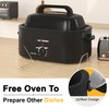 28 Quart Electric Roaster Oven with Visible & Self-Basting Lid,