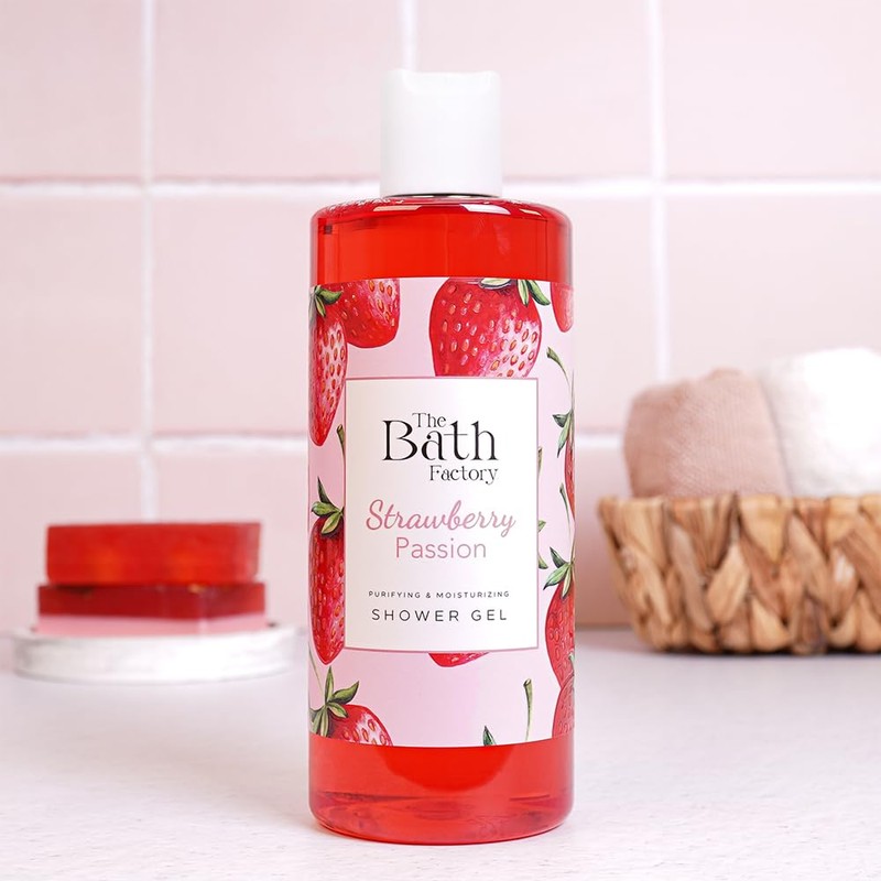 The Bath Factory, Passion Shower Gel Strawberry 400 ml