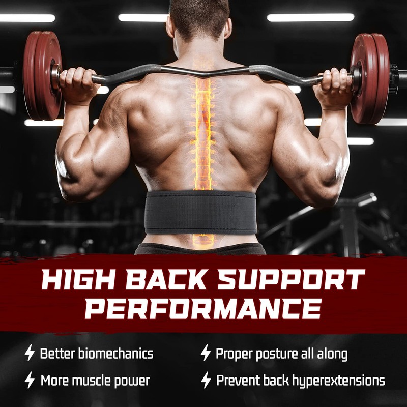 Yes4All Durable and Comfortable Workout Belt - Perfect Self-Locking Weight