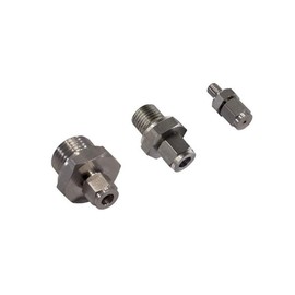 iOVEO 442KE00830 Compression Fitting M8 with Stainless Steel Clamping Ring / Clamping Ring 3 mm for Temperature Sensors up to 800 °C