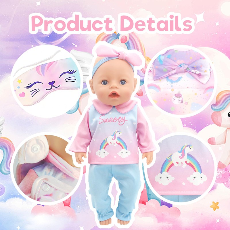 17" baby clothes 1