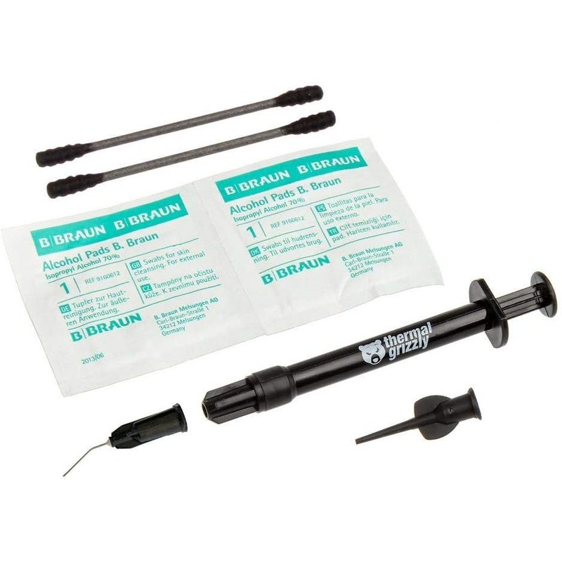 Thermal Grizzly Conductonaut Liquid Metal Thermal Compound (5g) and Cleaning