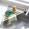 Volminex Sink Corner Drying Rack - Foldable Triangular Sink Sponge