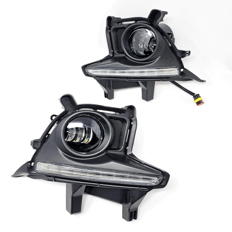 LEDIN LED Fog Light DRL Compatible For 2014-2016 Highlander Switch