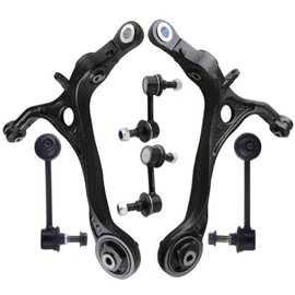 6pc ASTOU Front Suspension Kit fit 2007-2008 for Acura TL Control Arm and Ball Joint Front Sway Bar End Link Sway bar link