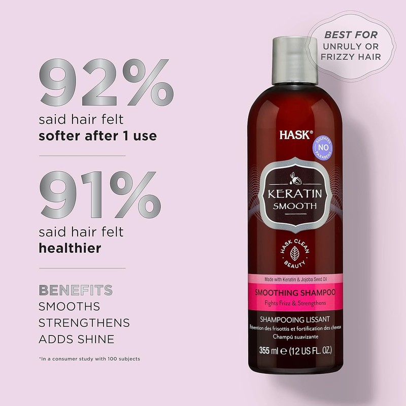 Hask Sh Keratin Protein Size 12z Hask Karatin Protein Shampoo