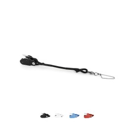 BLUEWING Outrigger Halyard Lock Pulley Double with Ball Bearing Snap Swivel for Offshore Fishing, Black