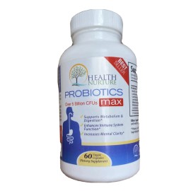 Great Oral Health Health Nuture Probiotic Max Advanced Oral Health Probiotics 60 Tablets New