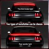 Carbon Fiber Light Up Car Spoiler Universal Exterior Rear Roof