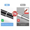 Non-Slip Spring Tension Curtain Rod 20 to 32 Inch Expandable