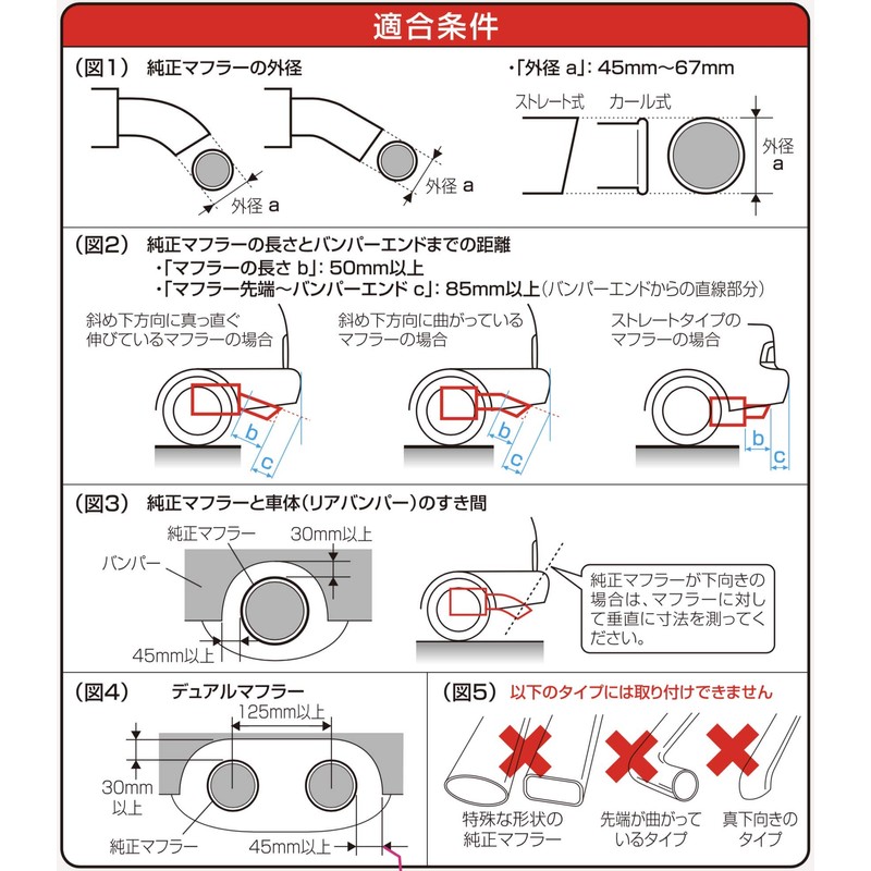 セイワ(SEIWA) 車外用品 マフラーカッター 大口径バリアブルオーバルカッター Lサイズ K341 角度調整可能 テールパイプ径φ45~67mm適応 専用工具付
