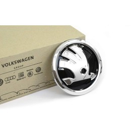 Volkswagen 3V0853621AFOD Sign Emblem Logo Badge Black/Chrome