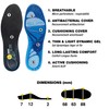 Sidas Cushioning Gel Slim Shoe Insoles X Small