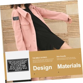 Operitacx Stains Backpack Patches Clothing Patch Bible Patches Bible Patch Sticker DIY Repair Patches Clothing Decor Bracelet Crafts Decorate 3D Appliques