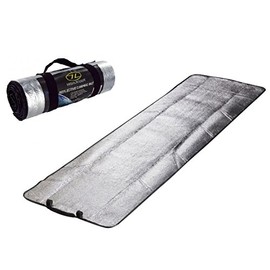 HIGHLANDER ALUMINIUM FOIL CAMPING SLEEPING MAT ROLL PAD