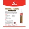 Red Devil 0985 Paintable Silicone Hybrid Sealant, 9 oz., White,