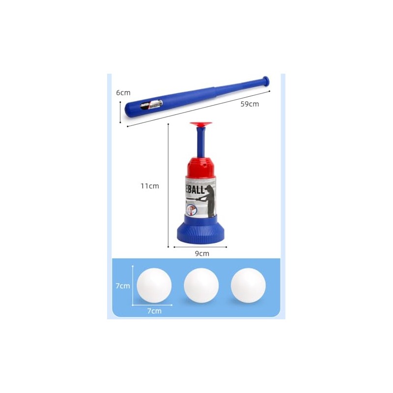 Sports Baseball Training Mini Tee Ball Popper, Hitting Tee for