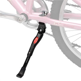 Bicycle Stand Kickstand 24" 26" Adjustable Length, Lightweight, For Road Bikes, Cross Bikes, Mountain Bikes, Black, Allen Key Included, Aluminum Alloy, Easy Installation, Anti-Slip
