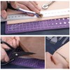 183Pcs Leather kit,Leathercraft Working Tool Kit with Saddle Making Tools
