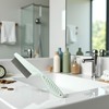 White Long Handle Metal Hair Nit Comb Remove Head Nits