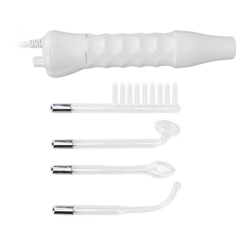 4pcs Skin Therapy Wand High Frequency Mite Removal Acne Treatment