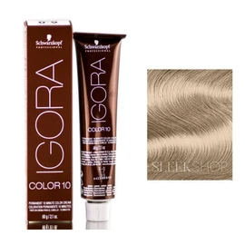 Schwarzkopf Igora Color 10 Permanent Hair Color Creme Dye 11-2 Super Blonde Ash