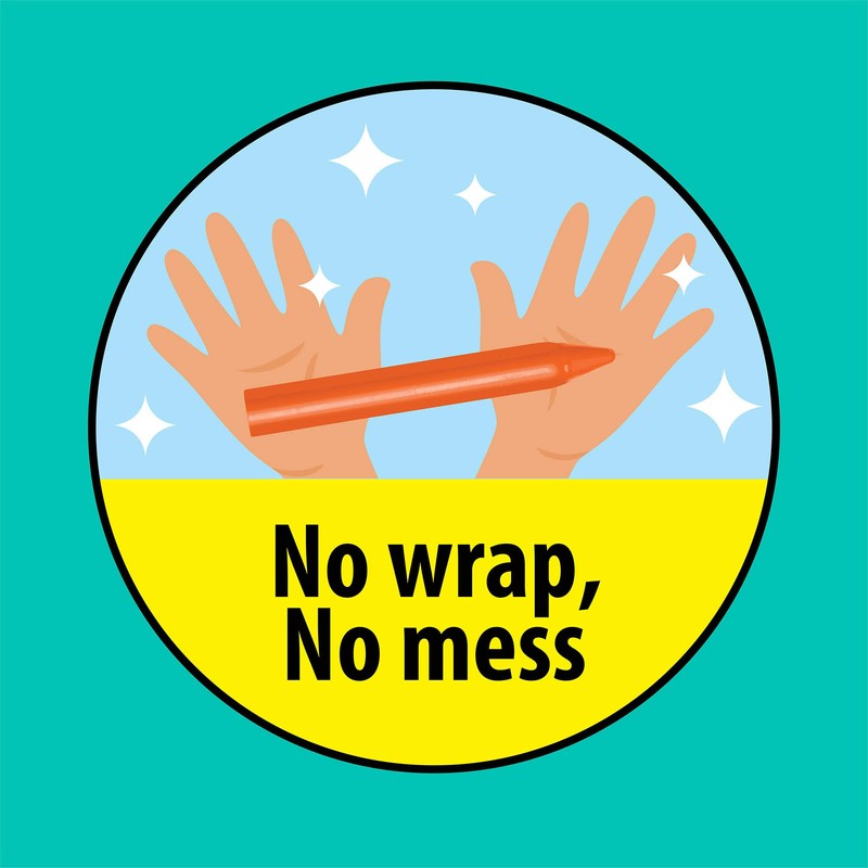 BIC BICBKPC8AST Kids Crayons44; Assorted Color- Pack of 8