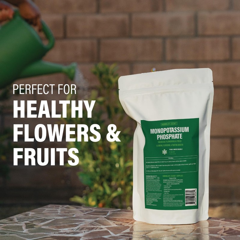 Humboldts Secret 0-52-34 Monopotassium Phosphate | Bloom Booster, Increase Blooming