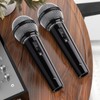 Facmogu 2PCS Fake Microphone Prop, Plastic Prop Microphone, Fake Pretend