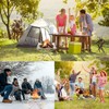 22 inch Portable Outdoor Fire Pit for Camping Upgrade Foldable